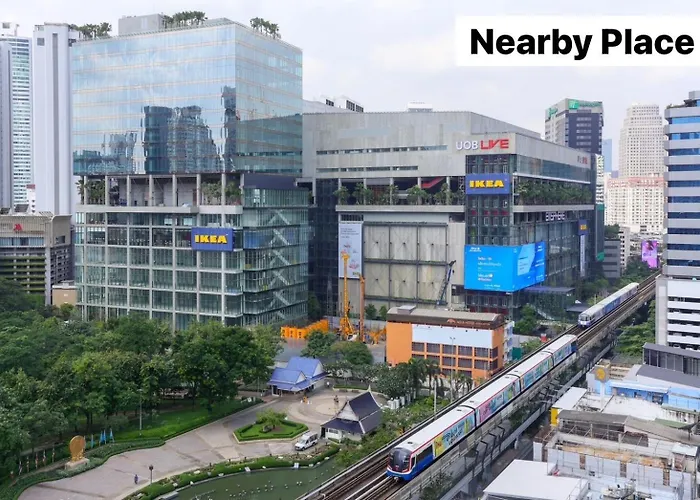 3 Bed 3 Bath / Luxury / 1 Min Walk To Bts Asok Apartamento *