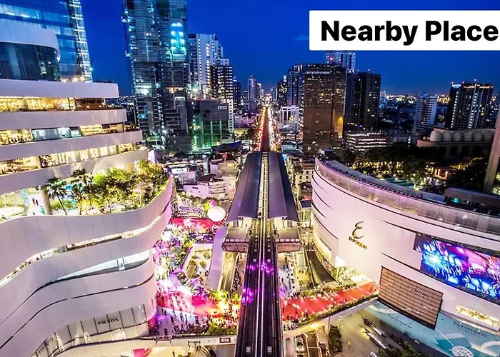 3 Bed 3 Bath / Luxury / 1 Min Walk To Bts Asok Apartamento *
